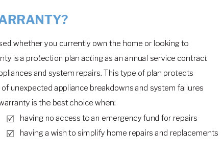 repair warranty mount pleasant